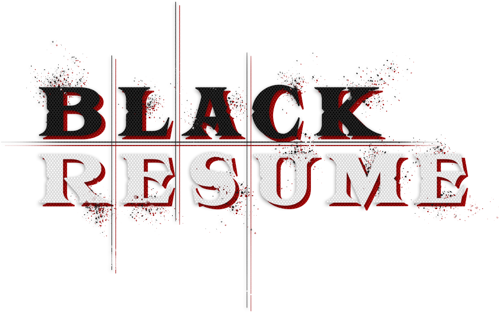 Black Resume identity