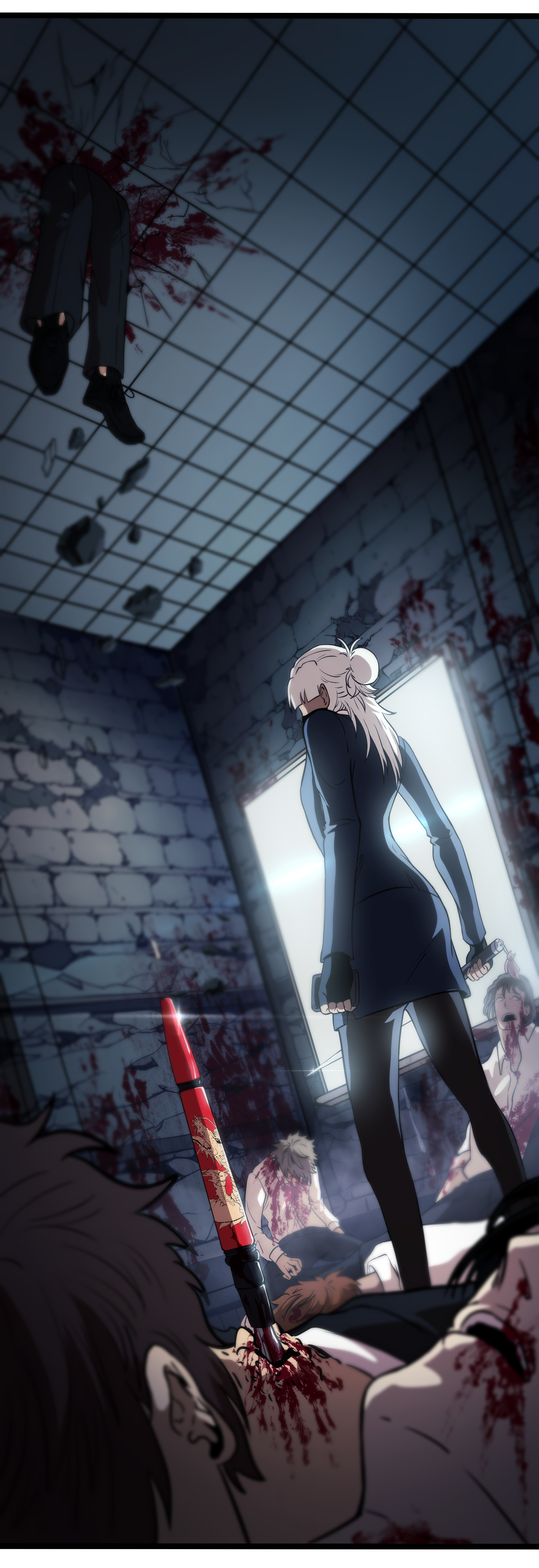 Black Resume — aftermath scene
