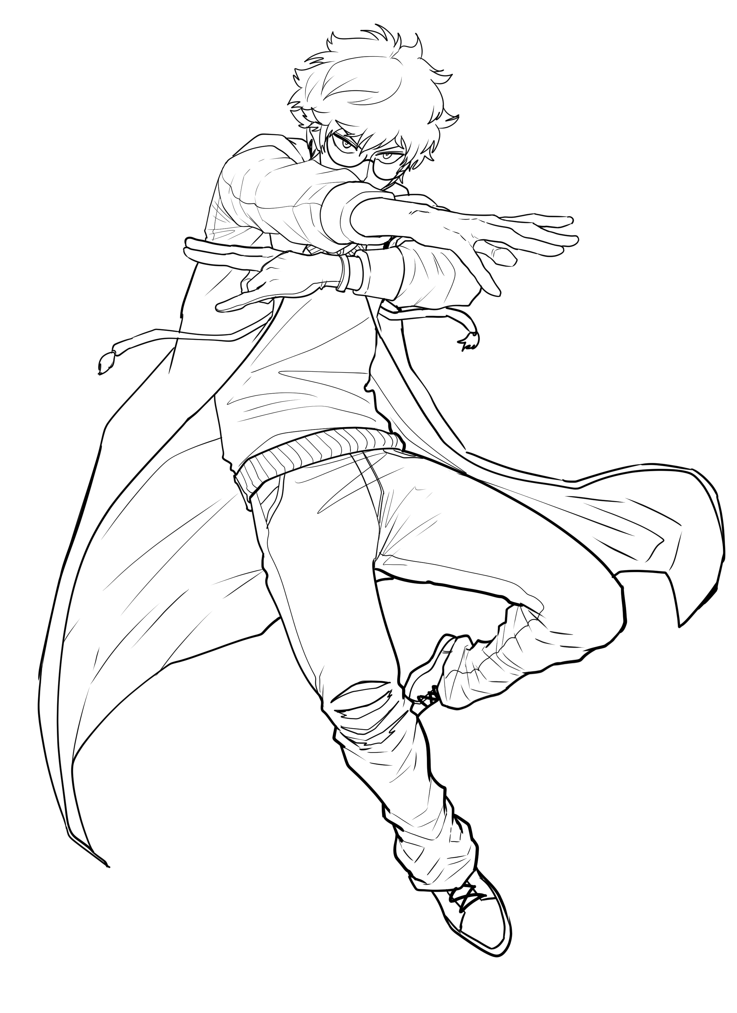 Tivok and Raven character concepts