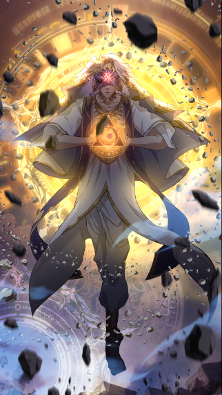 Radiant mage character generated with the Creation Tool