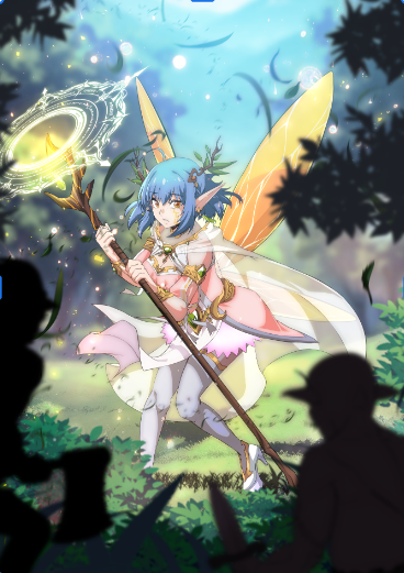 Fairy mage character generated with the Creation Tool