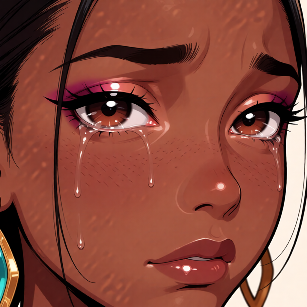 Generated scene — emotional close-up