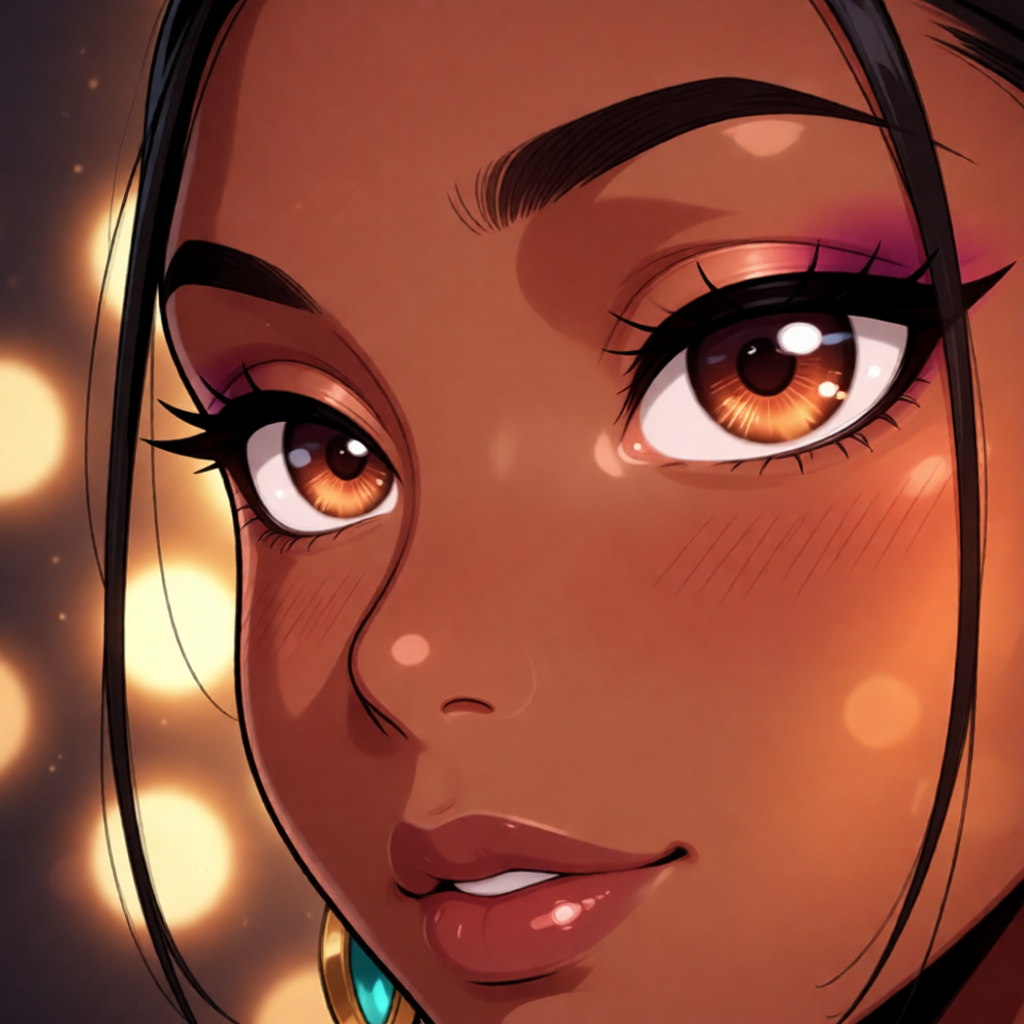 Generated scene — warm bokeh close-up