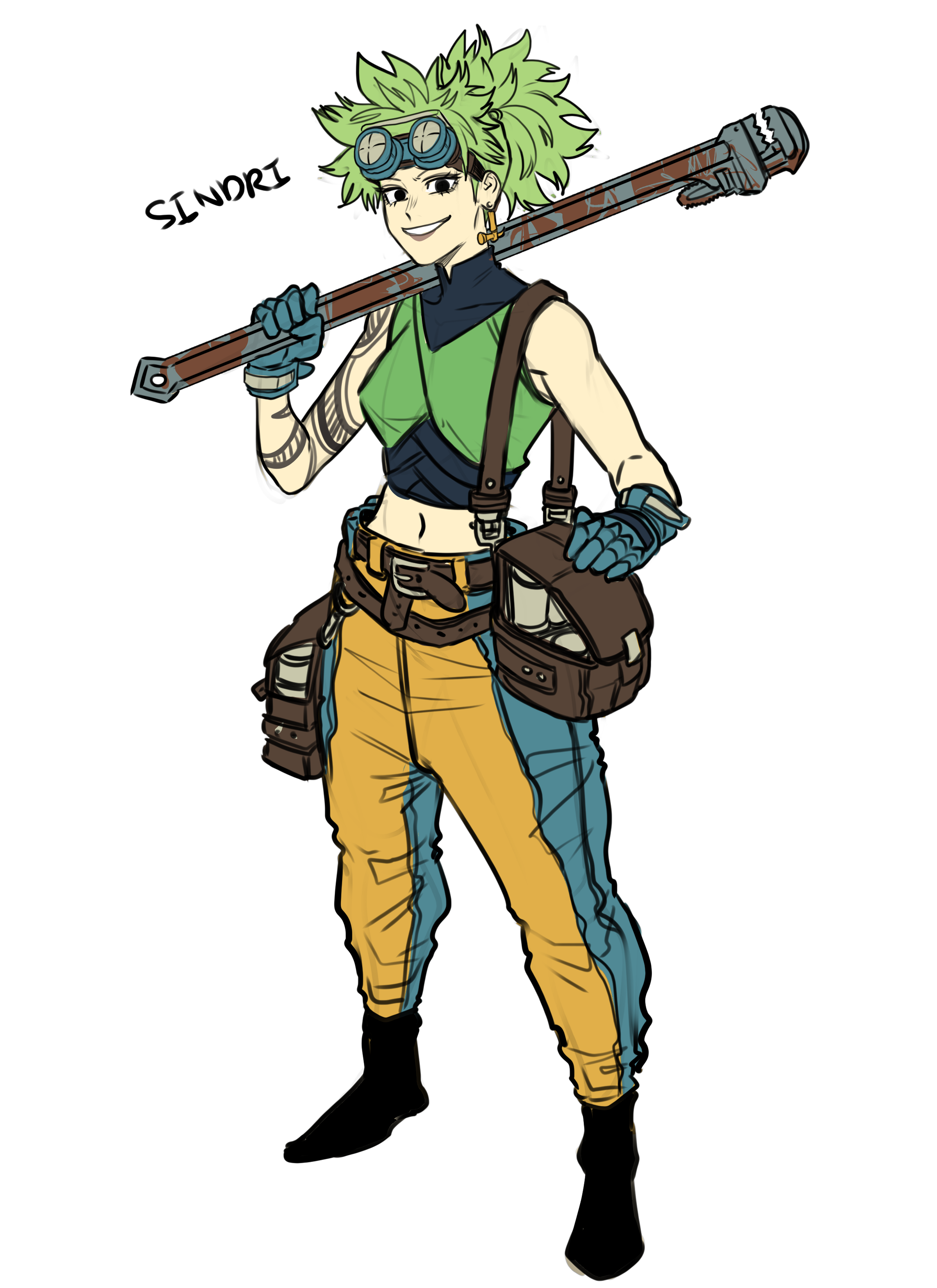 Jai turnaround and action pose